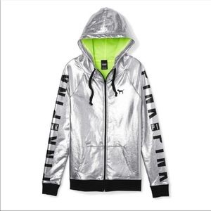 Victoria’s Secret pink silver jacket
